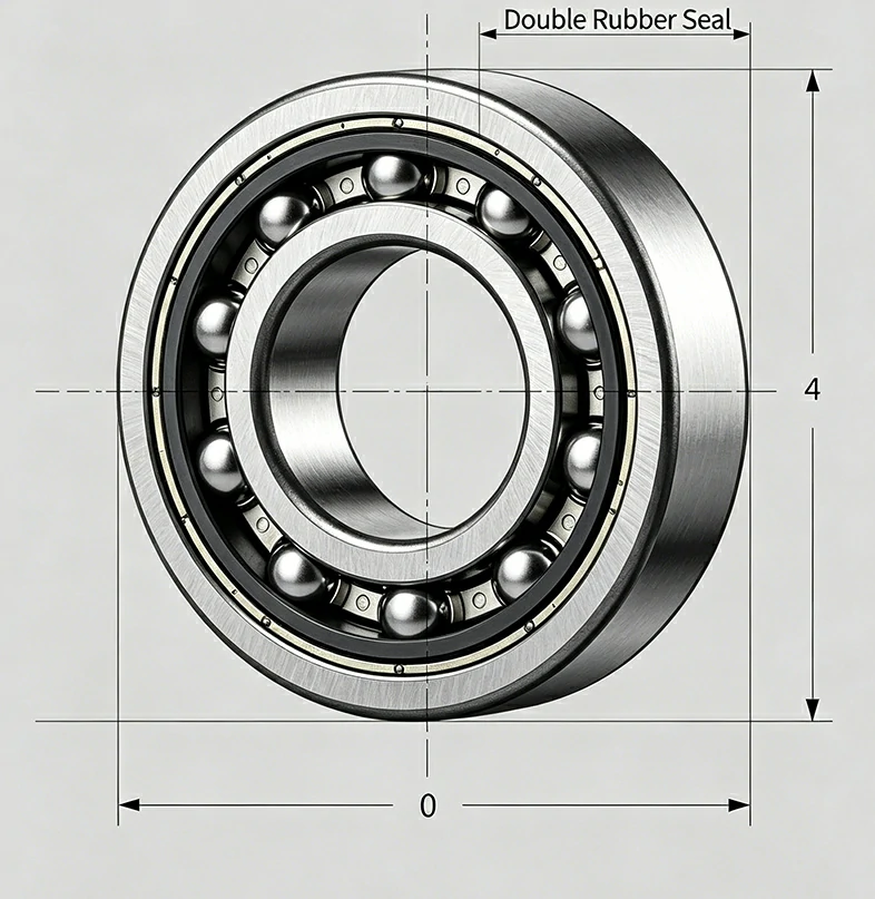 608 2rs 轴承尺寸